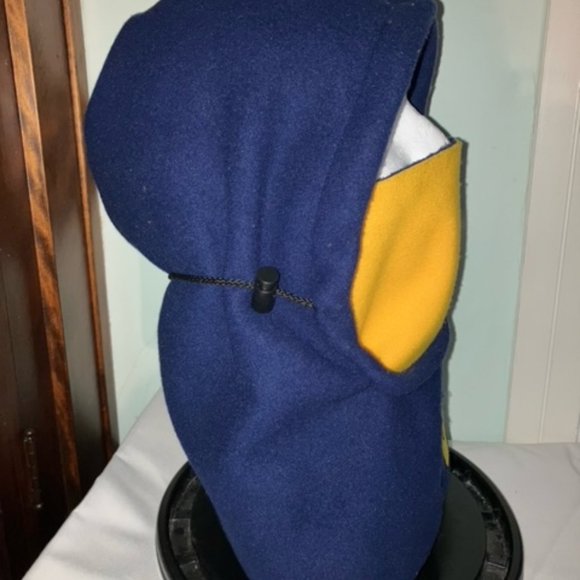 West Virginia Mountaineers snowmobiling reversible hood moves with your head - Picture 3 of 5